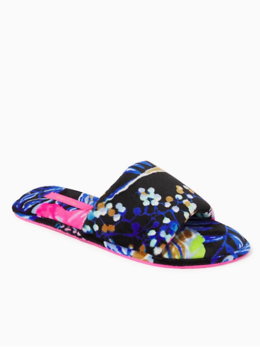 Brand New Lilly Pulitzer Maritime Slippers Onyx Earned Stripes, 7/8